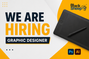 Black Sheep TV Recruitment 2026 – Graphic Designer Job Vacancy in Tamil Nadu