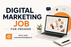 Digital Marketing Executive Job in Coimbatore – Freshers Can Apply